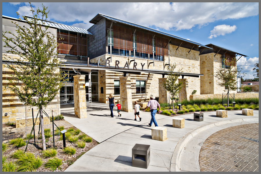 Boerne Library Photograph